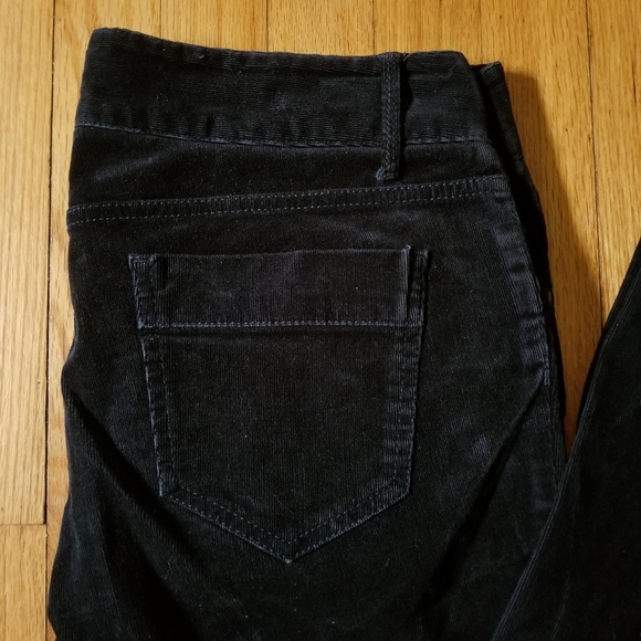Banana Republic Corduroy Jeans Blue Black 10 - Picture 2 of 8